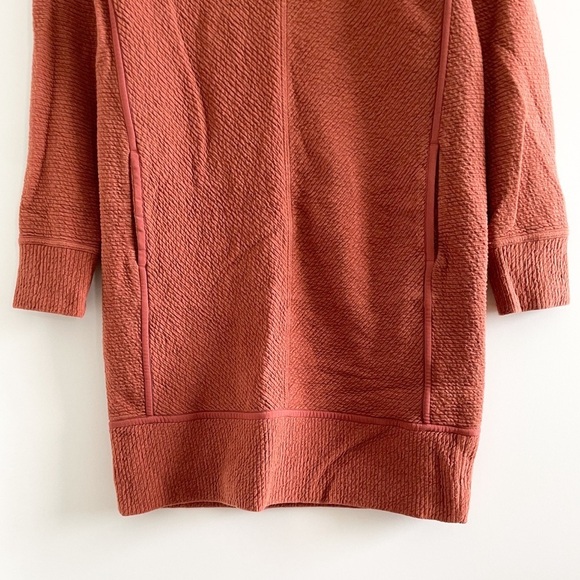 Lululemon Textured Sweater Dress (Rust) - Picture 5 of 9